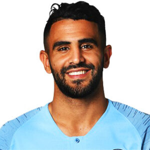 Ficha técnica do jogador Riyad Mahrez. Lances, características e informações do meia-atacante do Manchester City.